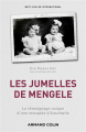 Couverture Les jumelles de Mengele Editions Armand Colin 2023