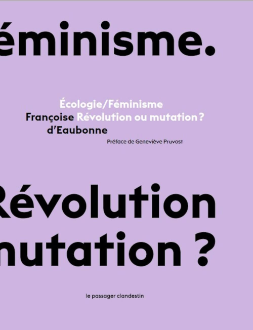 Couverture Écologie et féminisme : Révolution ou mutation ?