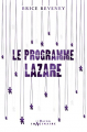 Couverture Le programme Lazare Editions Hachette (Le Rayon Imaginaire) 2023