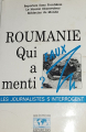 Couverture Roumanie : Qui a menti ? Les journalistes s'interrogent Editions Reporters Sans Frontières 1990