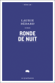 Couverture Ronde de nuit Editions Le Quartanier (Série QR) 2016