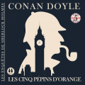 Couverture Les cinq pépins d'orange Editions Audible studios 2020