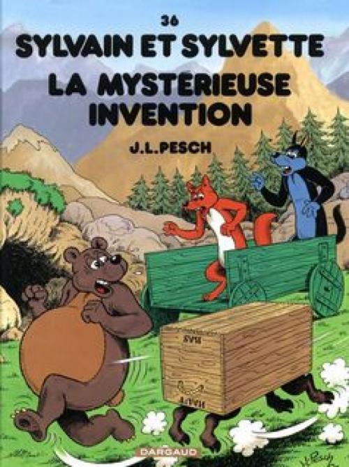 Couverture Sylvain et Sylvette, tome 36 : La mystérieuse invention
