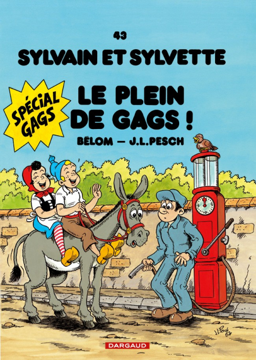 Couverture Sylvain et Sylvette, tome 43 : Le plein de gags