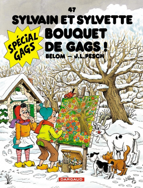 Couverture Sylvain et Sylvette, tome 47 : Bouquet de gags !