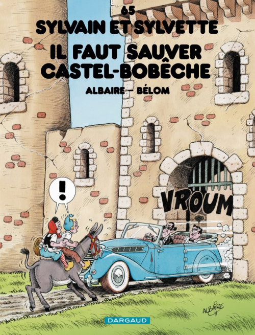 Couverture Sylvain et Sylvette, tome 65 : Il faut sauver Castel-Bobèche
