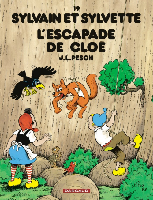 Couverture Sylvain et Sylvette, tome 19 : L'escapade de Cloé