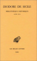 Couverture Bibliothèque historique, tome 12 : Livre XVII Editions Les Belles Lettres (Collection des universités de France - Série grecque) 1976