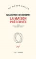 Couverture La maison préservée Editions Gallimard  (Du monde entier) 2023