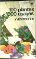 Couverture 100 plantes : 1000 usages  Editions Marabout 2003