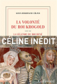 Couverture La Volonté du Roi Krogold suivi de La Légende du Roi René Editions Gallimard  (Blanche) 2023