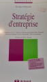 Couverture Stratégie d'entreprise Editions De Boeck 2007