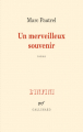 Couverture Un merveileux souvenir Editions Gallimard  (L'infini) 2023