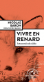 Couverture Vivre en renard Editions Actes Sud (Mondes sauvages) 2023
