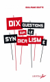 Couverture Dix questions sur le syndicalisme Editions Libertalia 2023