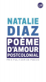 Couverture Poème d'amour postcolonial Editions Globe 2022