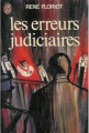 Couverture Les Erreurs judiciaires Editions J'ai Lu 1974