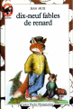 Couverture 19 fables de renard Editions Flammarion (Castor poche) 1983