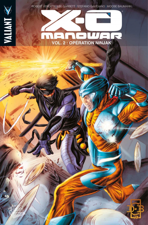 Couverture X-O Manowar, tome 2 : Opération Ninjak