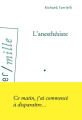 Couverture L'anesthésiste Editions Arléa 2016