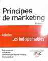 Couverture Principes de marketing Editions Pearson 2007