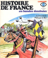 Couverture Histoire de France en bandes dessinées (Larousse 1976-1978), tome 7 : La Chevalerie, Philippe le Bel Editions Larousse 1977