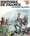 Couverture Histoire de France en bandes dessinées (Larousse 1976-1978), tome 8 : La guerre de cent ans Editions Larousse 1977