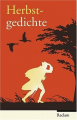 Couverture Herbstgedichte Editions Reclam 2009