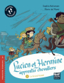 Couverture Lucien et Hermine apprentis chevalier le grand voyage Editions Gulf Stream (Premiers romans) 2018