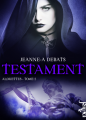 Couverture Testament, tome 2 : Alouettes Editions ActuSF (Les 3 souhaits) 2016