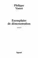 Couverture Exemplaire de démonstration Editions Fayard 2003