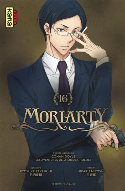Couverture Moriarty, tome 16