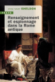 Couverture Renseignement et espionnage dans la Rome antique Editions Tallandier (Texto) 2023