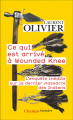 Couverture Ce qui est arrivé à Wounded Knee Editions Flammarion (Champs - Histoire) 2023