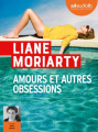 Couverture Amours et autres obsessions Editions Audiolib 2023
