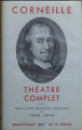 Couverture Théâtre complet de Corneille, tome 1 Editions Gallimard  (Bibliothèque de la Pléiade) 1950