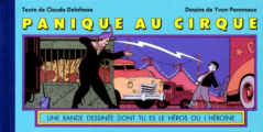 Couverture Panique au cirque Editions Bayard 1990