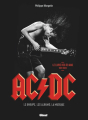 Couverture AC/DC : Le groupe, les albums, la musique Editions Glénat 2022