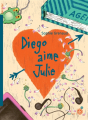Couverture Diego aime Julie Editions du Rouergue (Dacodac) 2023