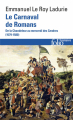 Couverture Le Carnaval de Romans Editions Folio  (Histoire) 2023