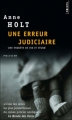 Couverture Une erreur judiciaire Editions Points (Policier) 2008