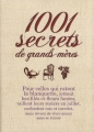 Couverture 1001 secrets de grands-mères Editions Prat 2008