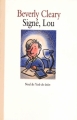 Couverture Signé, Lou Editions L'École des loisirs (Neuf) 1995