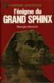 Couverture L'énigme du Grand Sphinx Editions J'ai Lu (Aventure mystérieuse) 1970