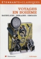 Couverture Voyages en Bohème Editions Flammarion (GF - Étonnants classiques) 1996