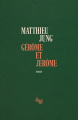 Couverture Gérôme et Jérôme Editions Le Cherche midi 2023