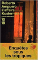 Couverture L'affaire Kustermann Editions 10/18 (Grands détectives) 2003