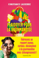Couverture Plaidoyer pour la gourmandise Editions Des Équateurs 2023