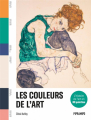 Couverture Les couleurs de l'art : L'histoire de l'art en 80 palettes Editions Pyramyd 2023