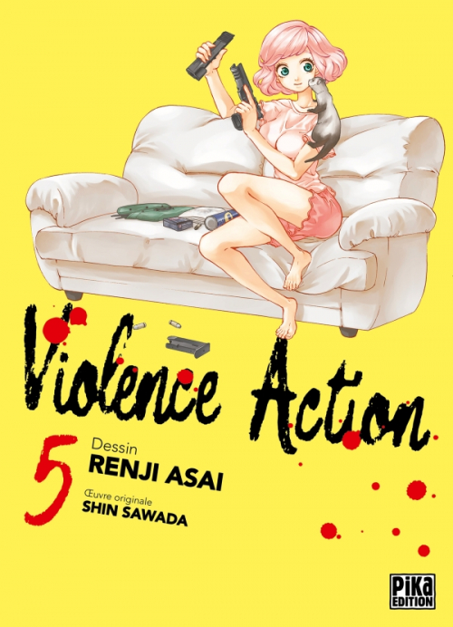 Couverture Violence Action, tome 5
